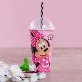Copo Shake Minnie 500Ml Plasútil - Rosa
