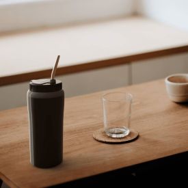 Copo Térmico Tererê 650Ml Unitermi - Preto