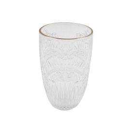 Copo Vidro Viena com Filete Dourado Havan Casa - 350Ml