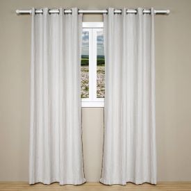 Cortina Para Quarto E Sala Chenille 2,60X2,30 M Havan Casa  - Gardenia Off
