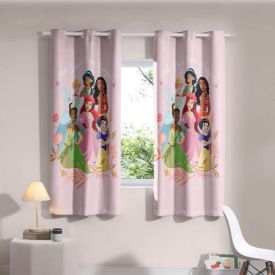 Cortina Corta Luz Infantil 2,40X1,70 M Slim Disney - Princesas