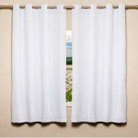 Corta Luz Tecido Brilho 2,60X1,70 M Havan Casa  - Branco