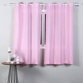 Cortina Infantil Pantex 2,40X1,70 M Havan - Rosa