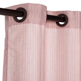 Cortina Para Sala E Quarto Pantex Rústica 2,60X1,70 M Havan Casa - Dusk Rose
