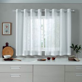 Cortina Para Cozinha Capri 2,60X1,40 M Havan Casa - Branco
