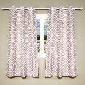 Cortina Para Quarto E Sala 2,40X1,70 M Veneza Havan Casa - Ondulado Rosa