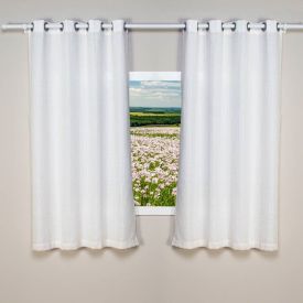 Cortina Para Quarto E Sala Capri Com Forro 2,60X1,70 Havan Casa - Linho