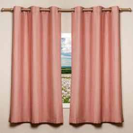 Cortina Para Sala Ou Quarto Rústica Veneza 2,40X1,70 M Havan Casa - Bridal Rose
