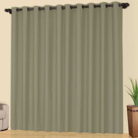 Cortina Para Quarto Ou Sala 4,00X2,30M Rústica Veneza Havan Casa - Preto