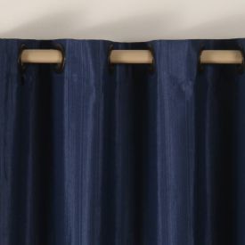 Cortina Sala E Quarto Rústica Pantex 2,60X2,30 M Havan Casa - Denim