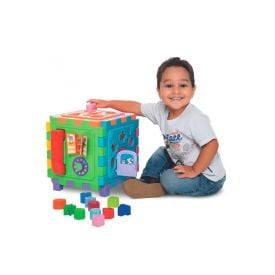 Cubo Didático Grande Solapa 417 Mercotoys - Colorido