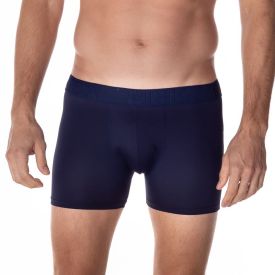 Cueca Boxer Microfibra Risk Marinho