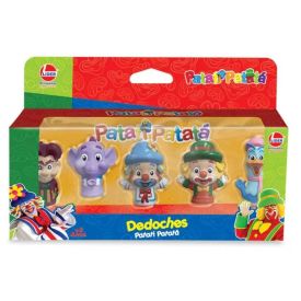 Dedoches Infantis Patati Patatá Lider Brinquedos - 3162