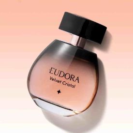 Deo Colônia Feminina Velvet Cristal Eudora - 100Ml