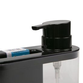 Dispenser Para Detergente E Bucha Arthi - Preto