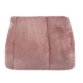 Edredom Casal 100% Poliéster Plush Provence Havan Casa - Rosa