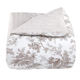 Edredom Casal 180 Fios Percal Buona Fortuna - Serena Cru