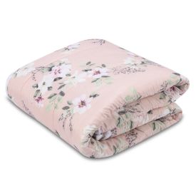 Edredom Casal Dupla Face Napoli Havan Casa - Floral Rose
