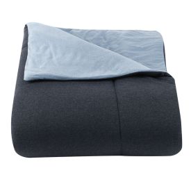 Edredom Casal De Malha Urban Confort Havan Casa - Mar Noturno