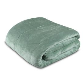 Edredom King 100% Poliéster Plush Provence Havan Casa - Verde