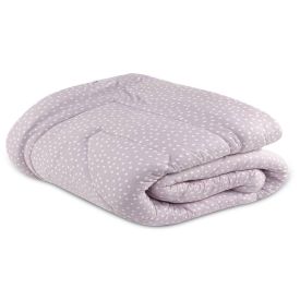 Edredom King Malha 100% Algodão Milano Havan Casa By Altenburg - Poá Rosa