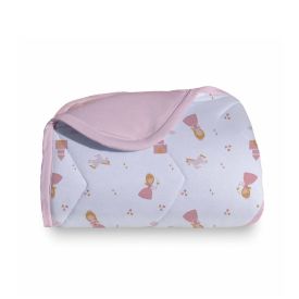 Edredom para Berço Malha 100% Algodão Havan Baby - Princesa