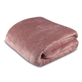 Edredom Queen 100% Poliéster Plush Provence Havan Casa - Rosa
