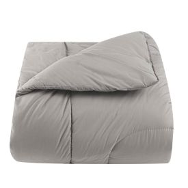 Edredom Queen Percal 200 Fios Buona Fortuna - Cinza/Prata