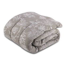  Edredom Queen 100% Algodão Malha Havan Casa 1 Pç - Constance Taupe