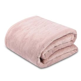 Edredom Solteiro 100% Poliéster Siena Ultraplush Havan Casa - Rosa Tule