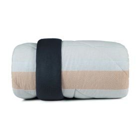 Edredom Solteiro Dupla Face Malha Blend Altenburg  - Vermont Preto