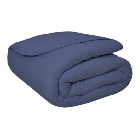 Edredom Solteiro Malha Dupla Face Havan Casa - Denim