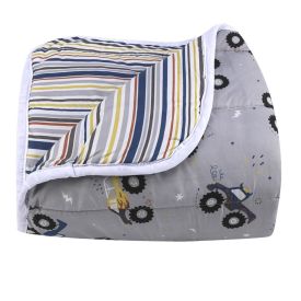 Edredom Solteiro Microfibra 100% Poliéster Kids Solecasa - Truck