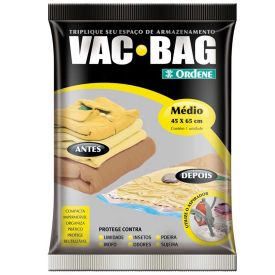 Embalagem a Vácuo Médio 45x65cm Ordene Vac Bag - 55200