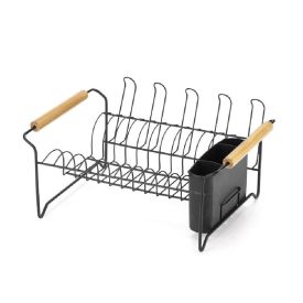 Escorredor De Louças Eco Design Black Wide Arthi 38,5Cm - Preto
