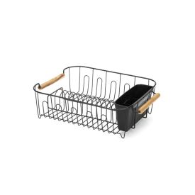 Escorredor De Louças Eco Design Black Wide Arthi - Preto