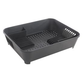 Escorredor De Louças Em Plástico Coza 45Cm - Preto
