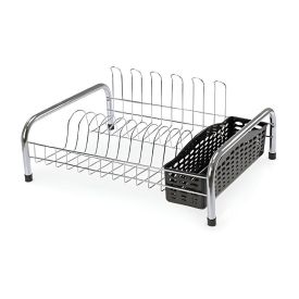 Escorredor Louças Copo/Talher Niquelart - Preto