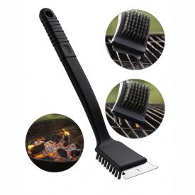 Escova Para Grelha Com Espátula Meghazine - EA8131