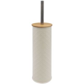 Escova Sanitária Em Bambu Havan Casa 38Cm - Taupe