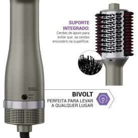 Escova Secadora Philco Bivolt 1300W Multicerdas 4 Em 1 Pes30