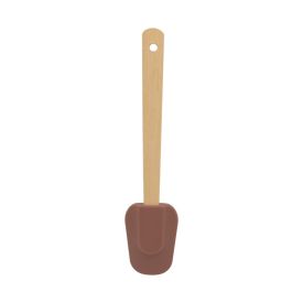 Espátula de Silicone com Cabo de Bambu 29Cm Havan Casa - Marrom Rosado