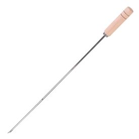 Espeto Simples 75Cm Niquelado Stolf - 502-STD