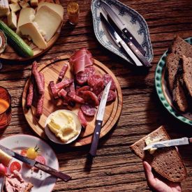 Faca De Churrasco Tramontina Polywood 21,1Cm - Castanho