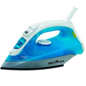Ferro de Passar Roupas a Vapor FB167N Azul Britânia