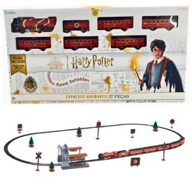 Ferrovia Mágica Harry Potter Expresso Hogwarts 37 Pçs Candide - 37002