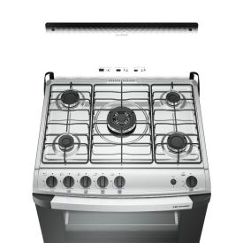 Fogão De Piso 5 Bocas Mueller Acendimento Automático Decorato G3 - Bivolt