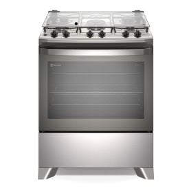 Fogão Electrolux 5 Bocas Mesa Inox Perfect Cook E Vaporbake Fe5ic