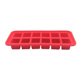 Forma De Silicone Para Gelo Basic Havan Casa  - Vermelho