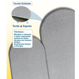 Forro para Tábua de Passar 1,20x43cm Utimil - Mescla